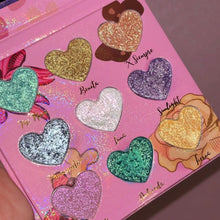 Load image into Gallery viewer, Multi-chrome Eyeshadow Palette /luna coqueta