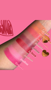 Cute Ardillita Full collection blush sticks.