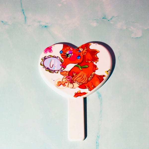 Seahorse Makeup Hand mirror