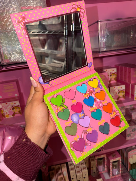 Rosy Maple Moth Colorful  Eyeshadow Palette - 16 Matte Shades for Versatile Looks.