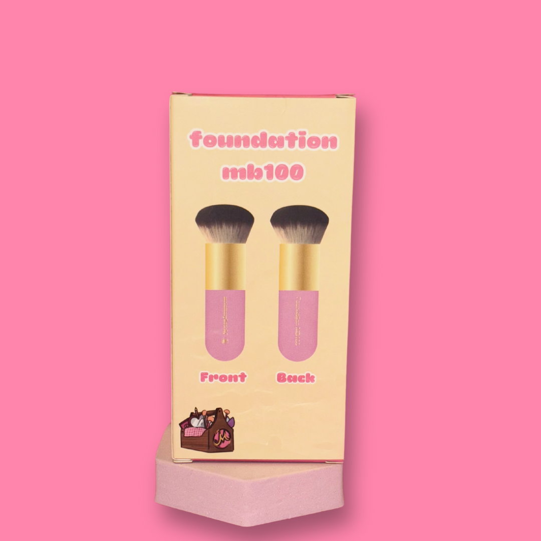 MB 100 Buff Foundation Brush. – METAMORPHOSISBF CORP