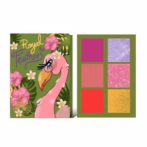 Royal Feathers Blush/Highlighter Palette