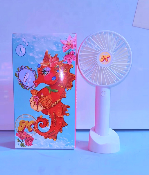 I’m your fan, handheld fan.