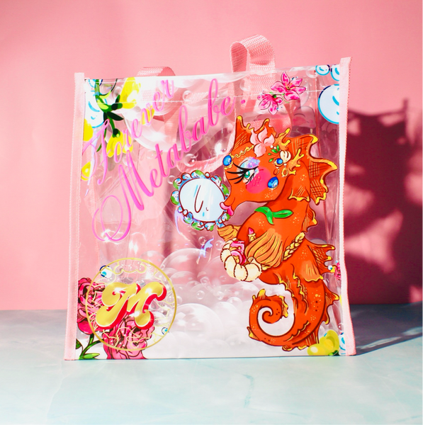 Tote Makeup Bag seahorse