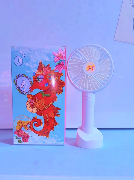 I’m your fan, handheld fan.