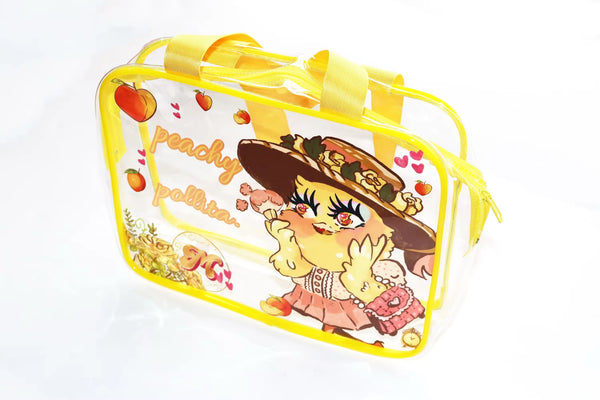 Peachy Pollita Makeup Bag.