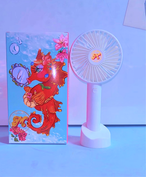 I’m your fan, handheld fan.