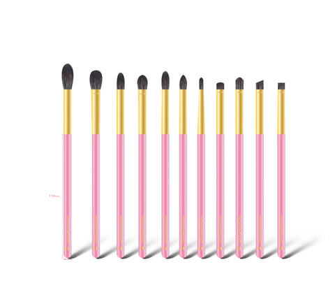 11 Eye-brush set, Luna coquette.