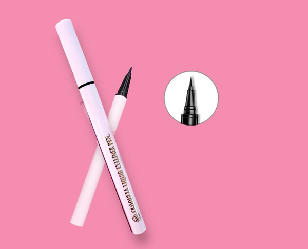 Croqueta Black liquid eyeliner pen.