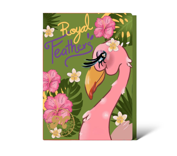 Royal Feathers Blush/Highlighter Palette