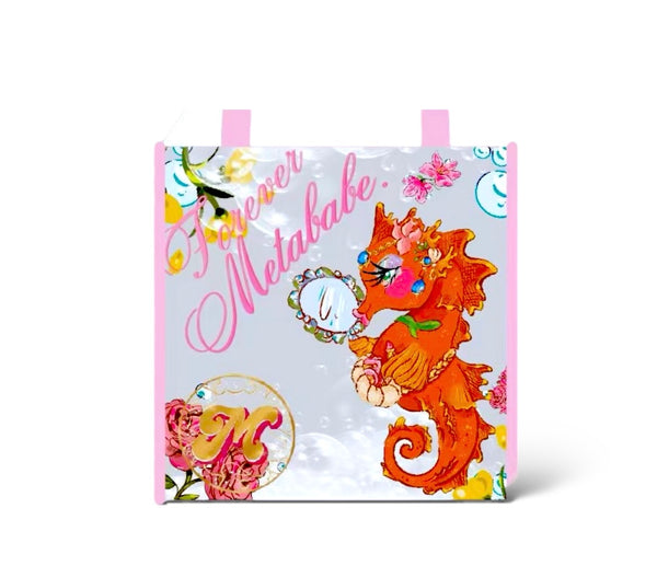Tote Makeup Bag seahorse