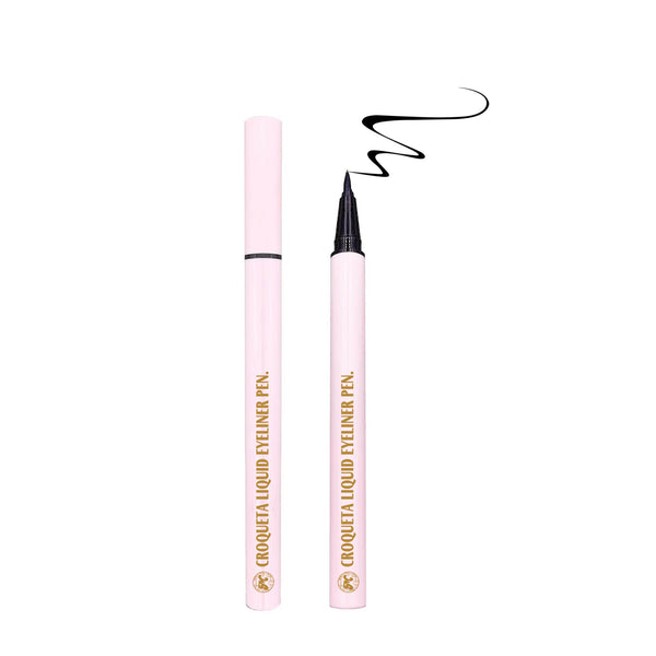 Croqueta Black liquid eyeliner pen.