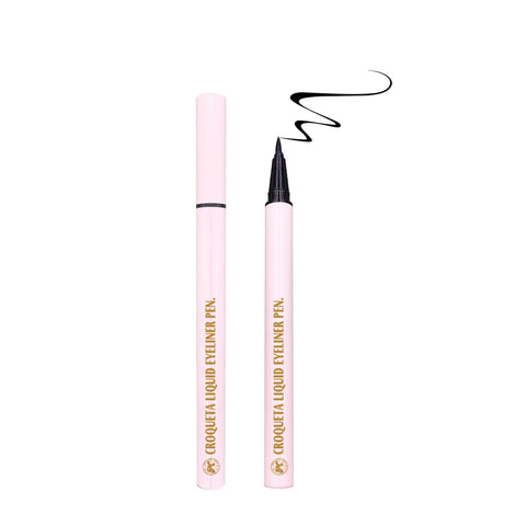 Croqueta Black liquid eyeliner pen.